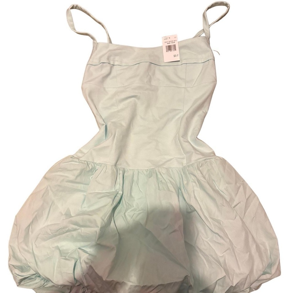 Rainbow Light Blue Mini Dress